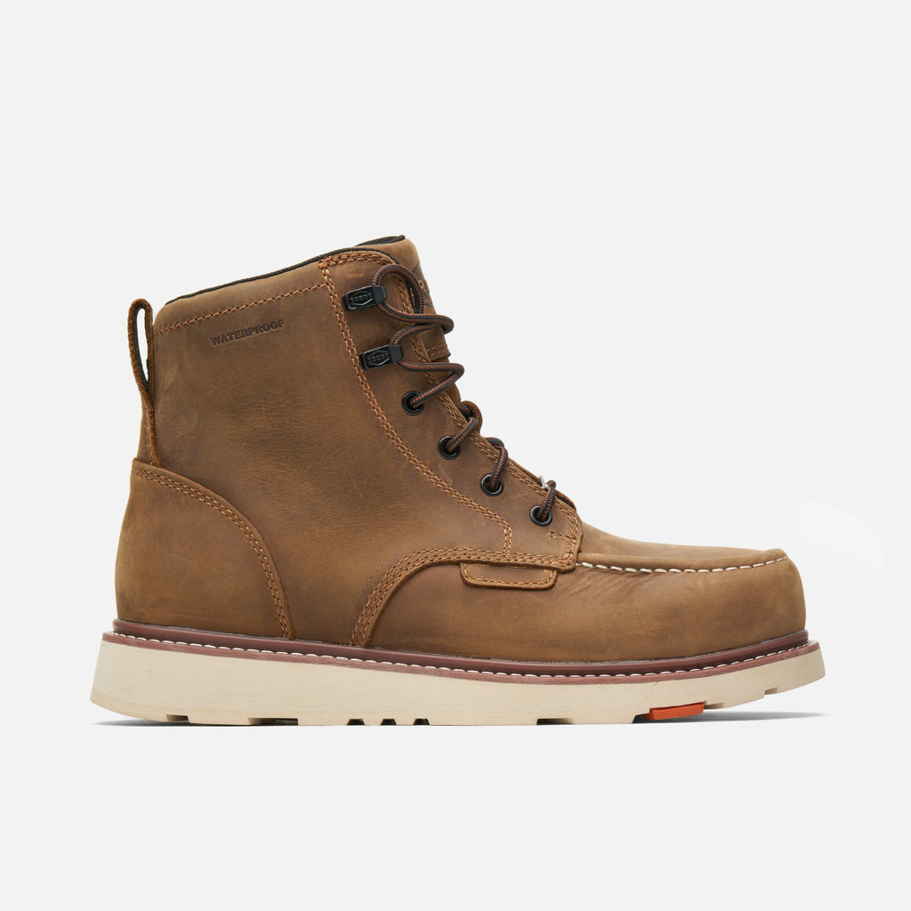 Waterproof Moc Toe Work Boots