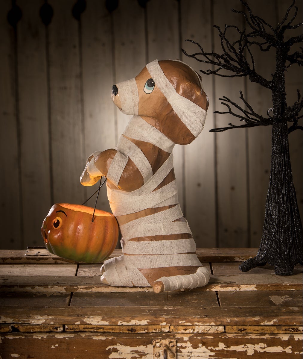 Mummy Puppy, Paper Mache