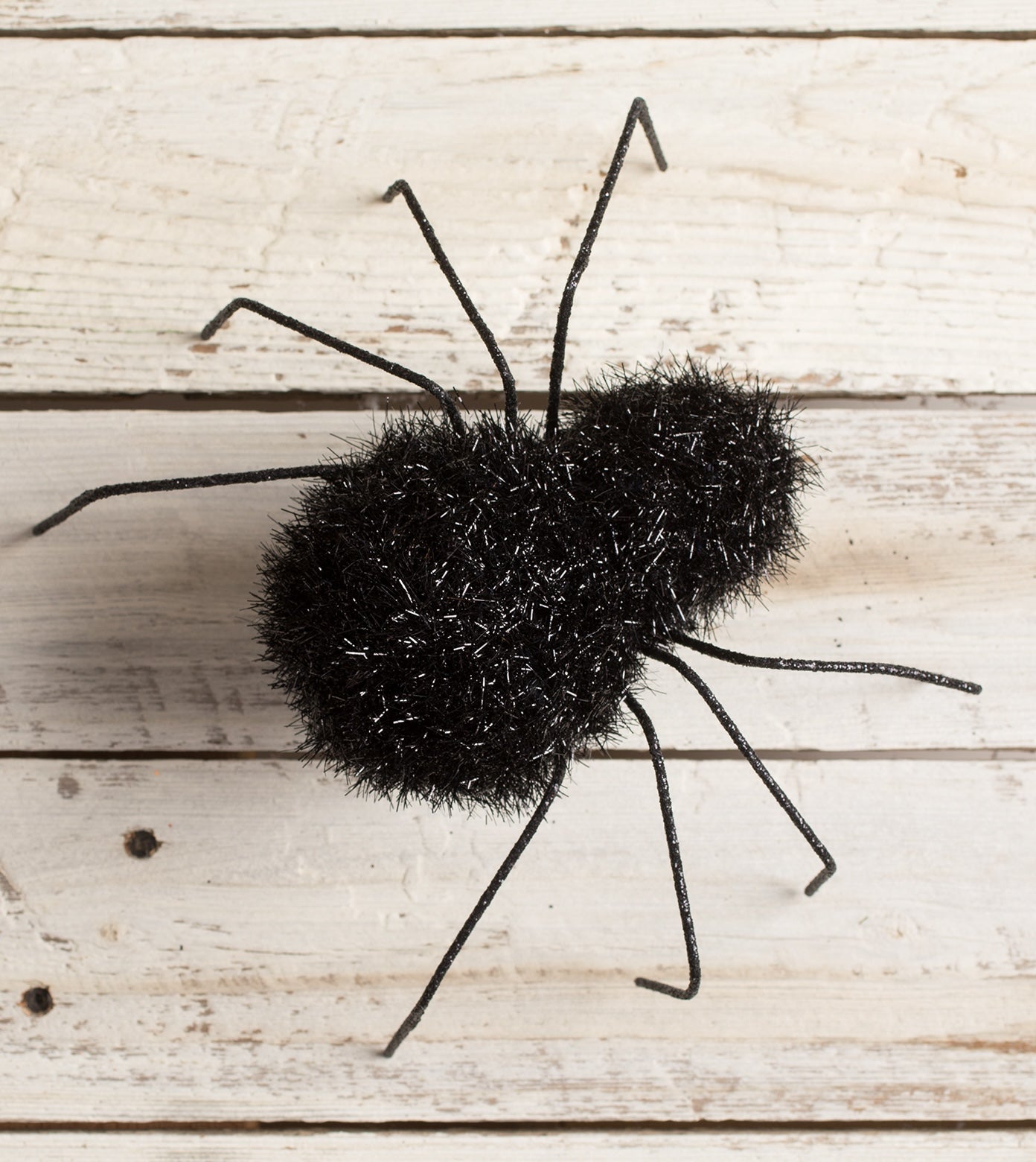 Black Tinsel Spider, Large