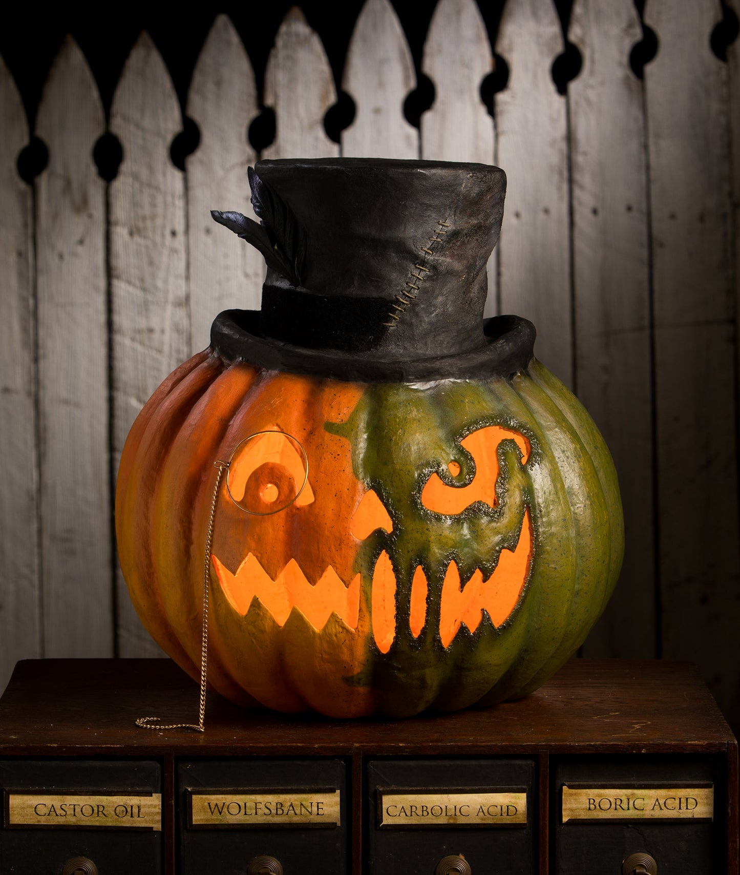 Jekyll & Hyde Pumpkin