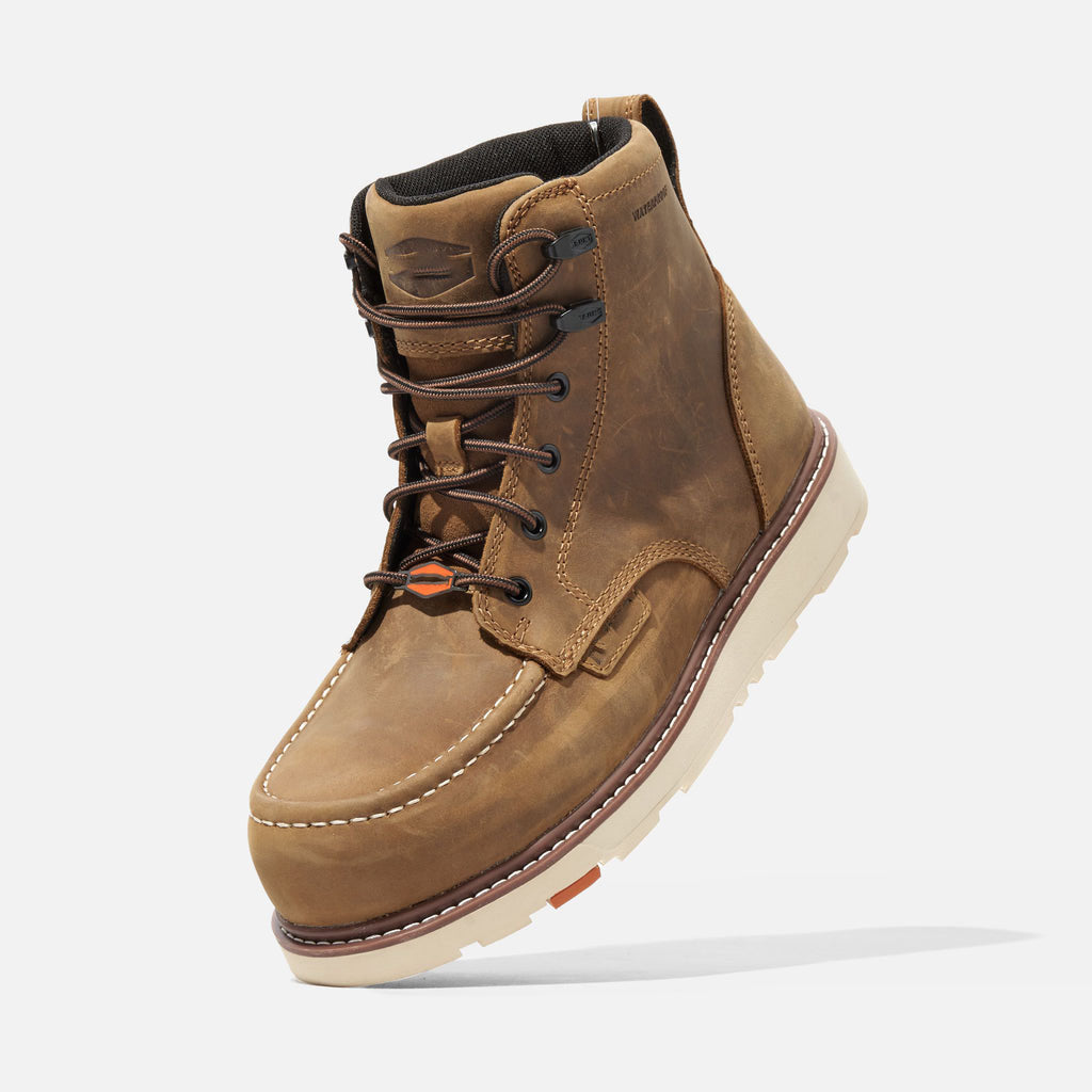 Waterproof Moc Toe Work Boots