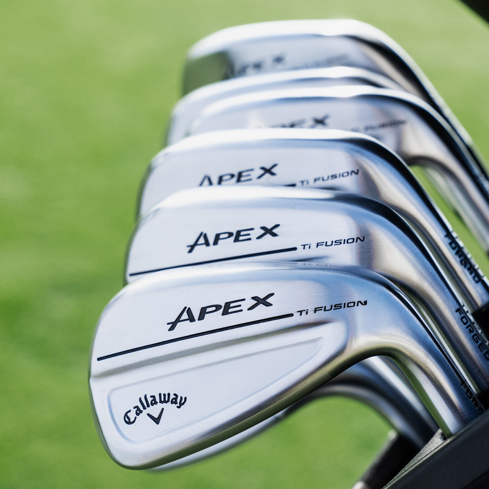 Apex Ti Fusion 250 Chrome Plated Single Irons - Graphite