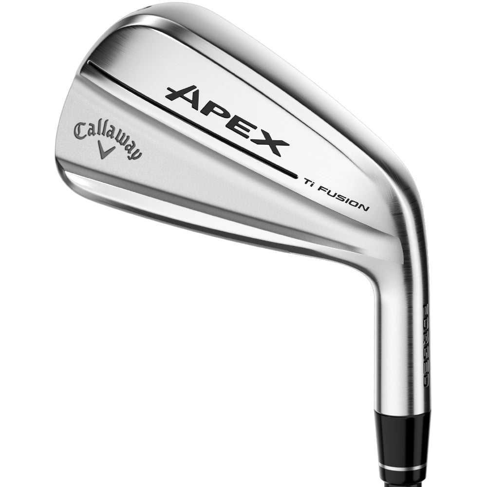 Apex Ti Fusion Chrome Plated Single Irons - Graphite