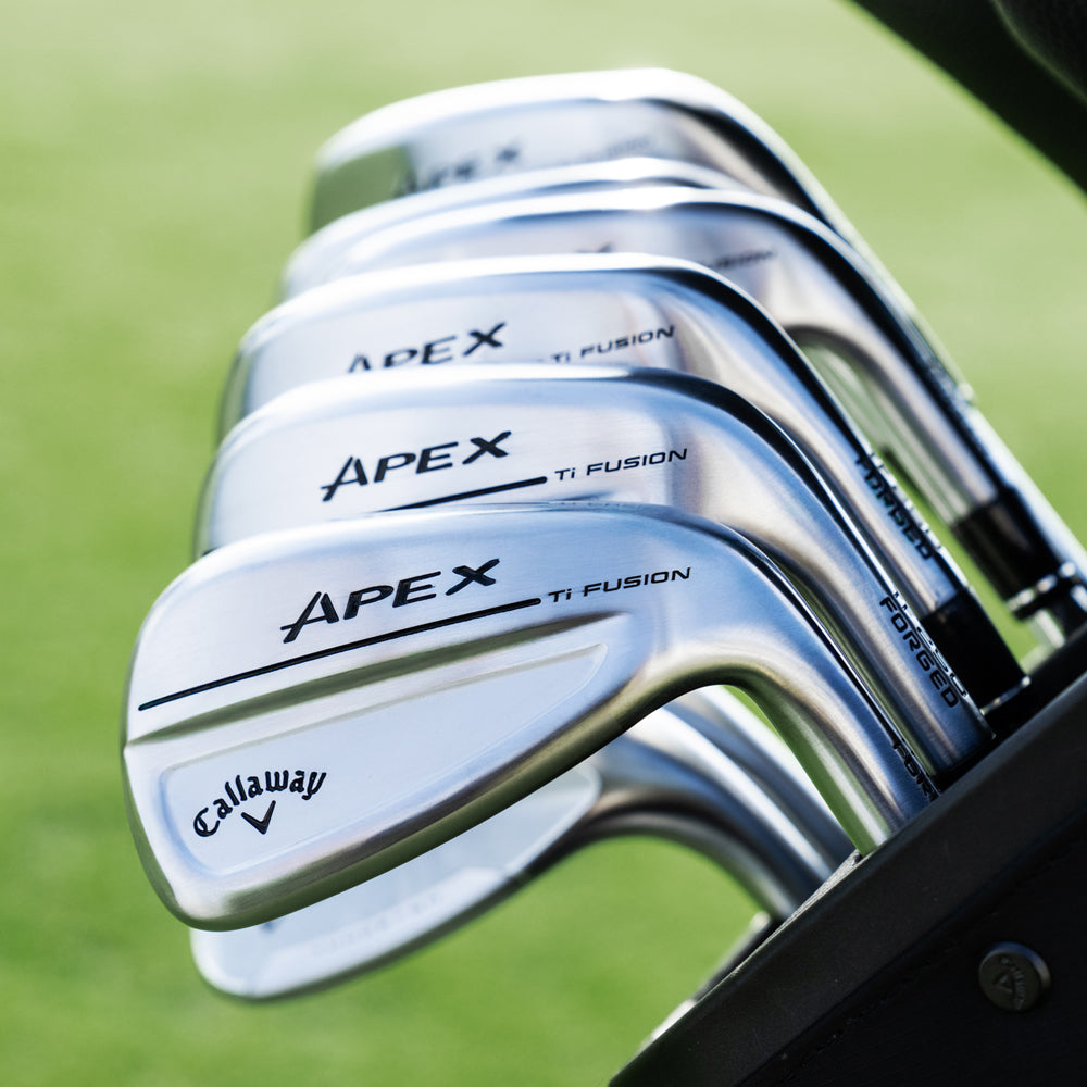Apex Ti Fusion 250 Chrome Plated Single Irons - Graphite