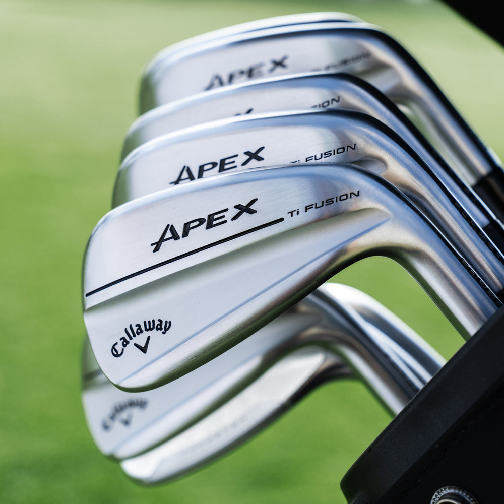 Apex Ti Fusion Chrome Plated Irons - Graphite