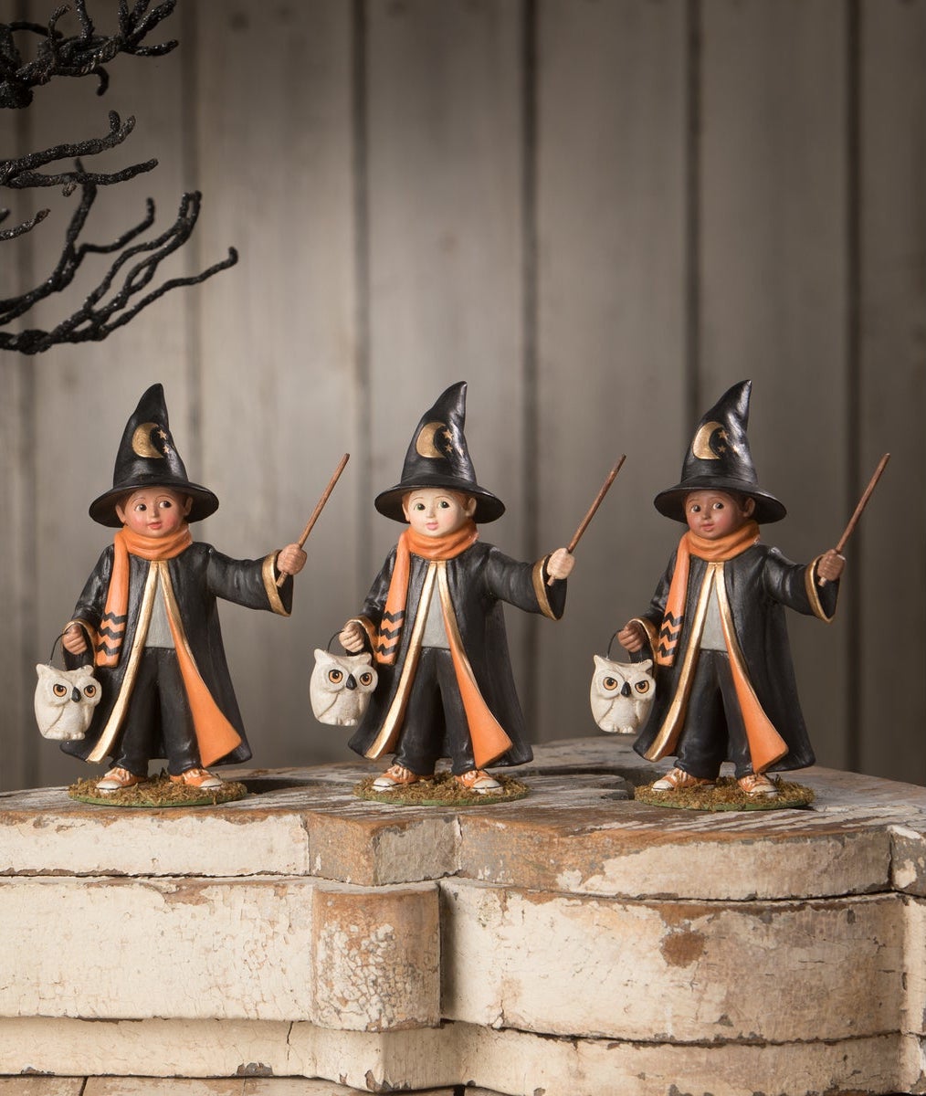Halloween Wizard Mathew Figurine