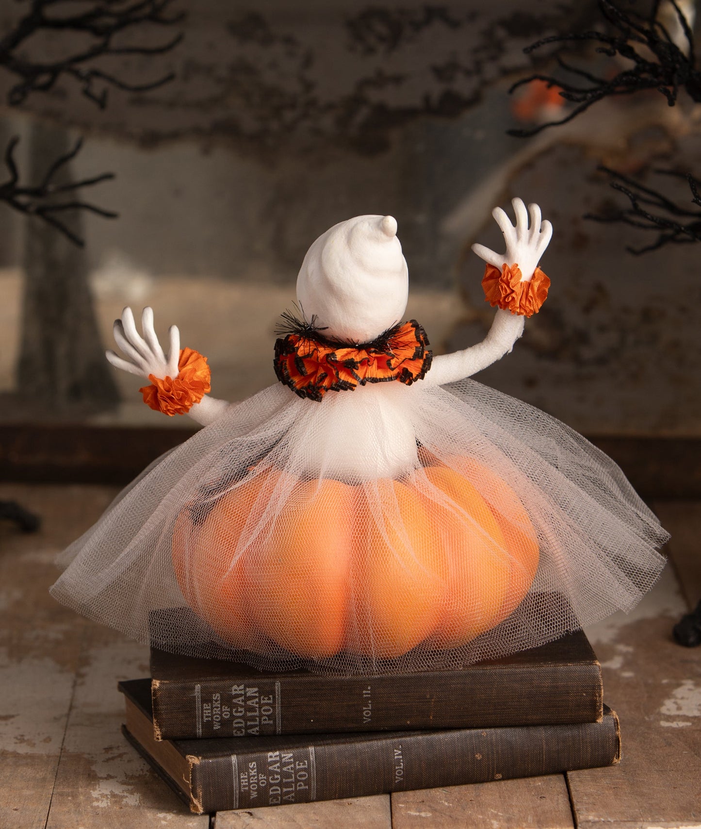 Binx Boo Ghost in Pumpkin