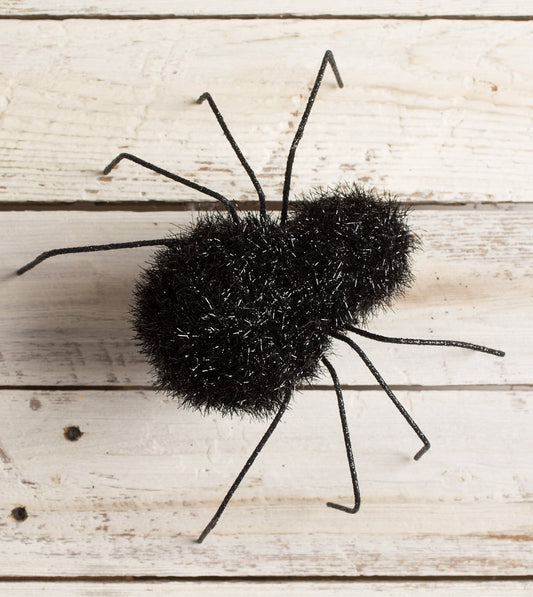 Black Tinsel Spider, Large