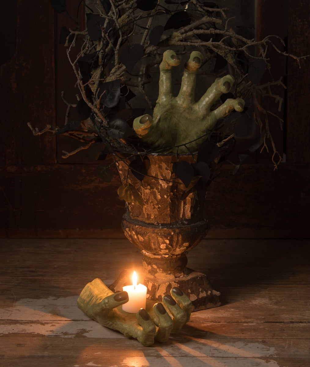Green Witch Hands Prop