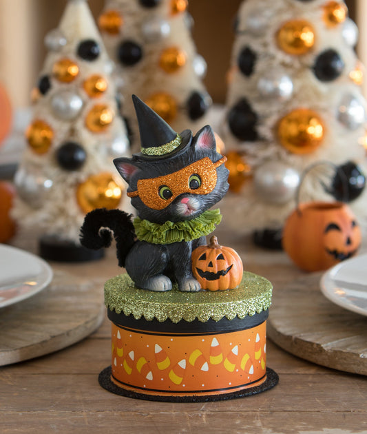 Halloween Kitty Binks on Box