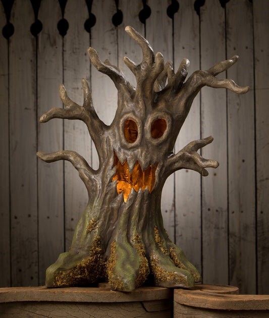 Happy Haunting Tree, Paper Mache