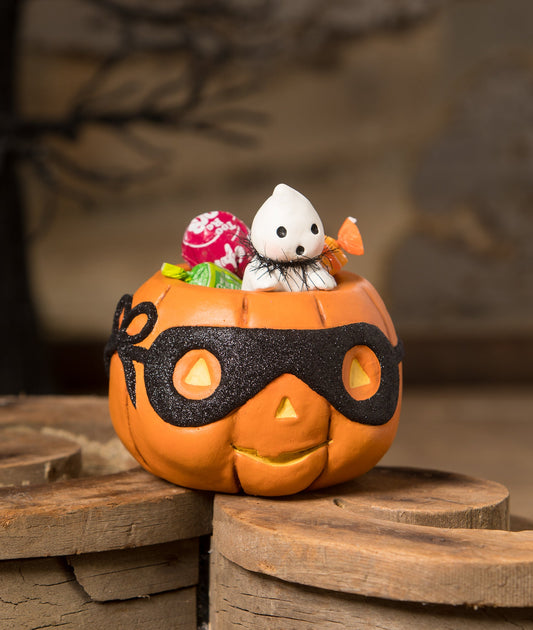 Jack O' Lantern & Peeking Boo Ghost