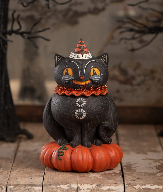 Happy Plumpkin Jack Cat Container