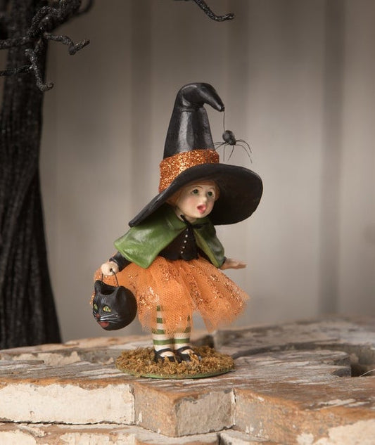 Little Lavinia Witch with Spider