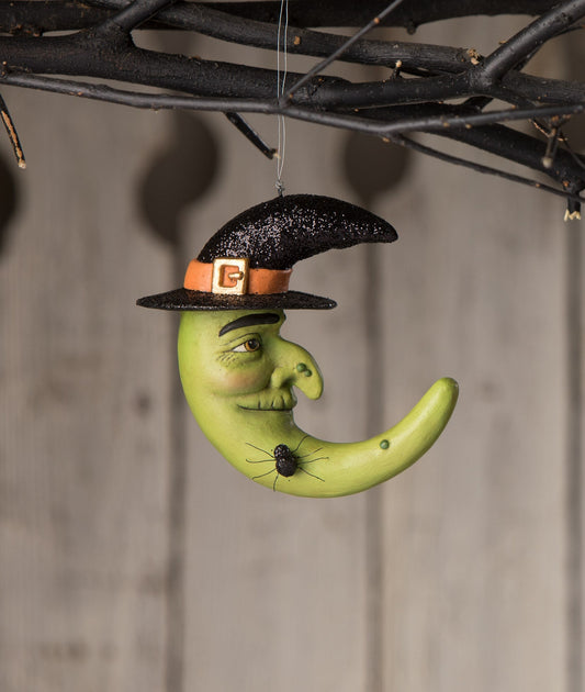 Moon Witch Ornament