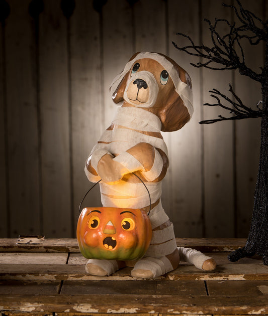 Mummy Puppy, Paper Mache
