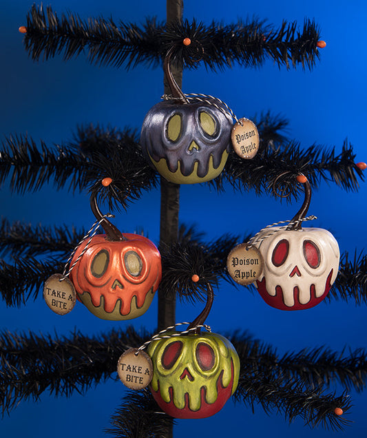 Poison Apple Ornaments