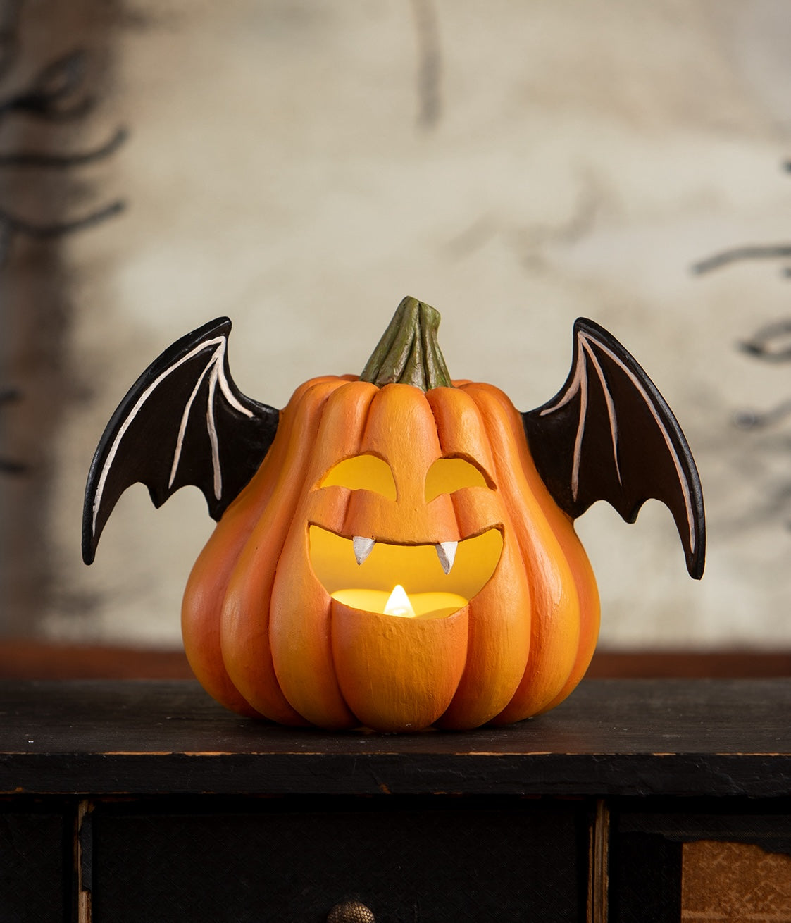Pumpkin Bat Luminary