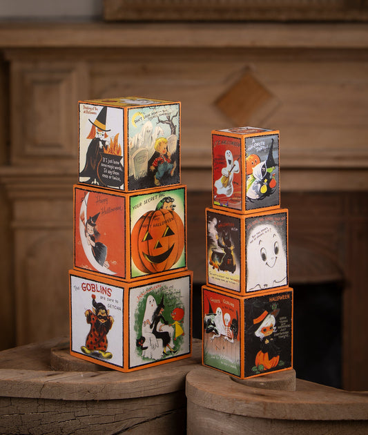 Retro Halloween Blocks
