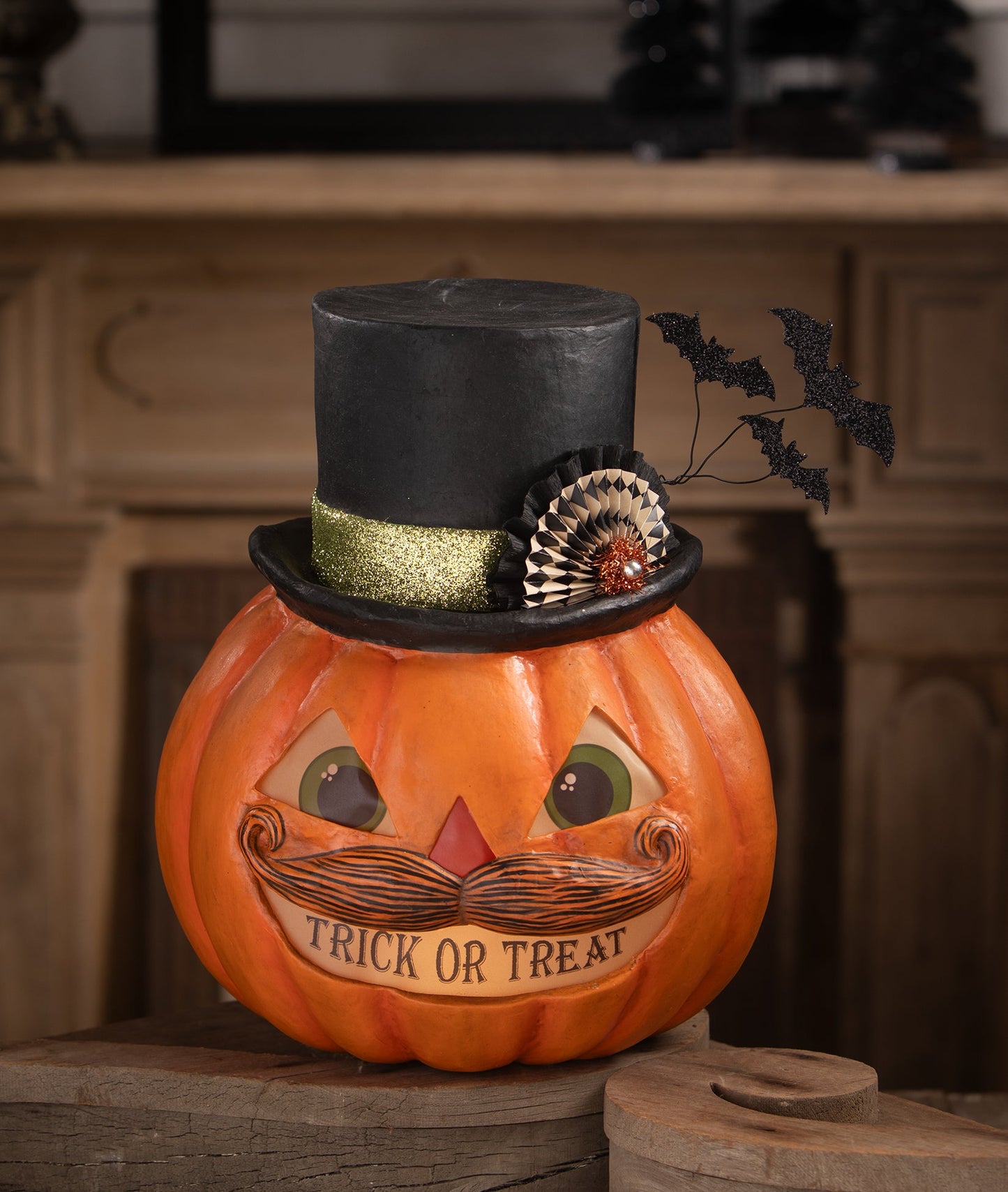 Trick or Treat Pumpkin Stache