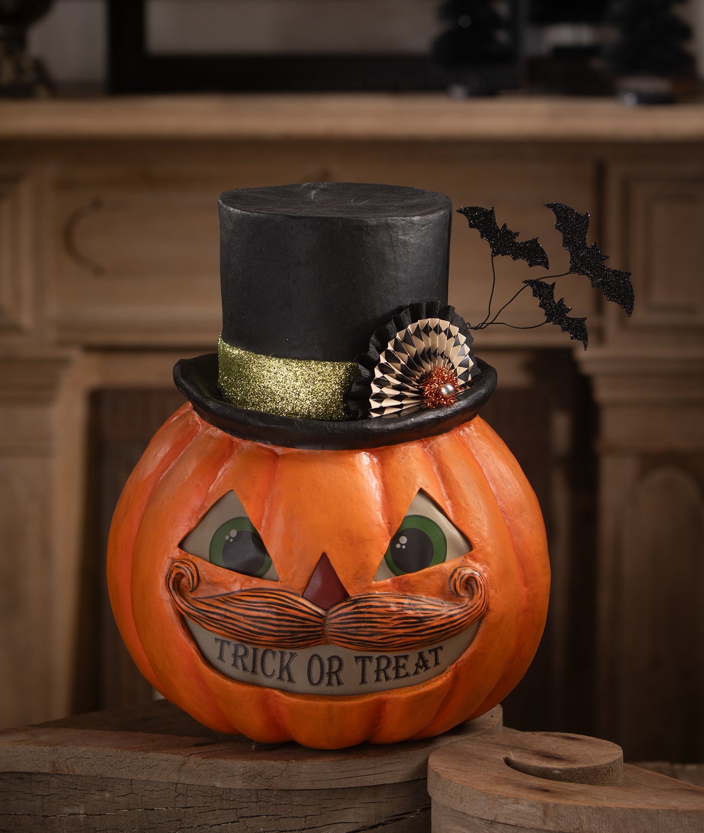 Trick or Treat Pumpkin Stache
